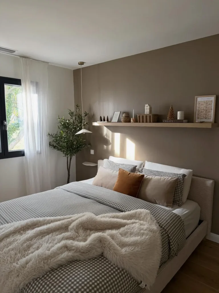 1. Cozy Neutral Aesthetic Bedroom Ideas That Feel Calm