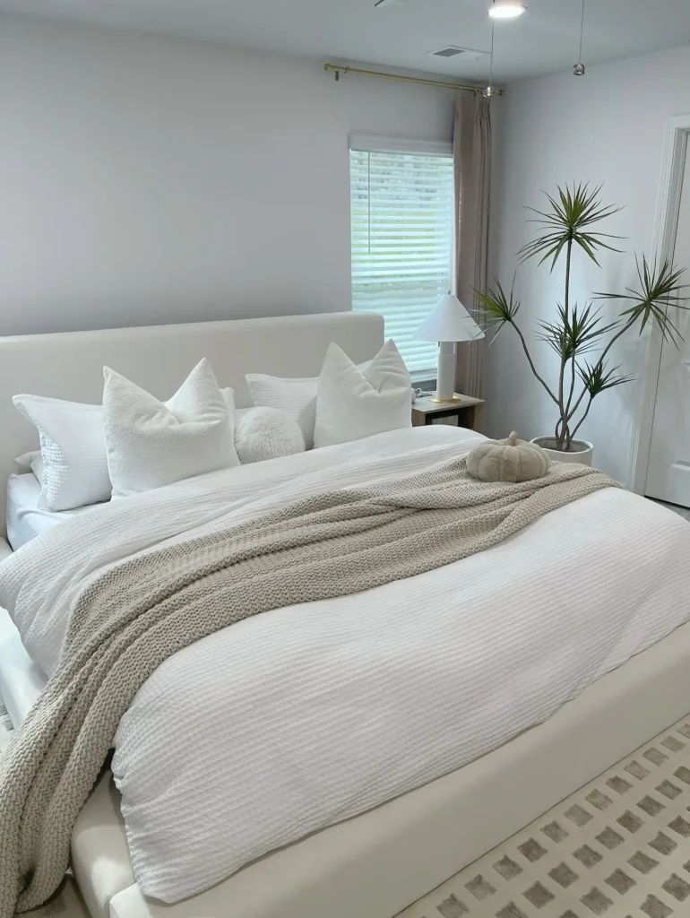 4. Minimalist White & Wood Bedrooms That Feel Clean