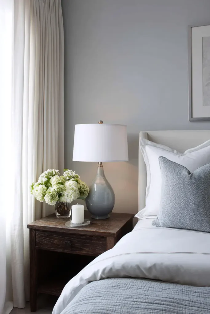Add Bedside Table Lamps for Soft Pools of Light