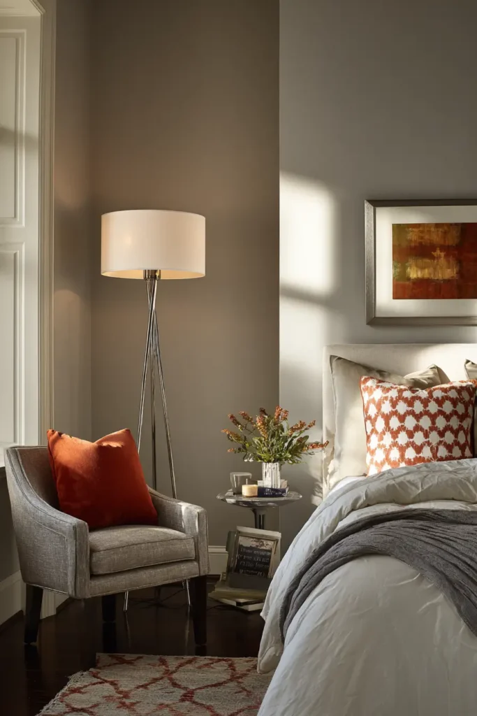Layer Floor Lamps in Dark Corners