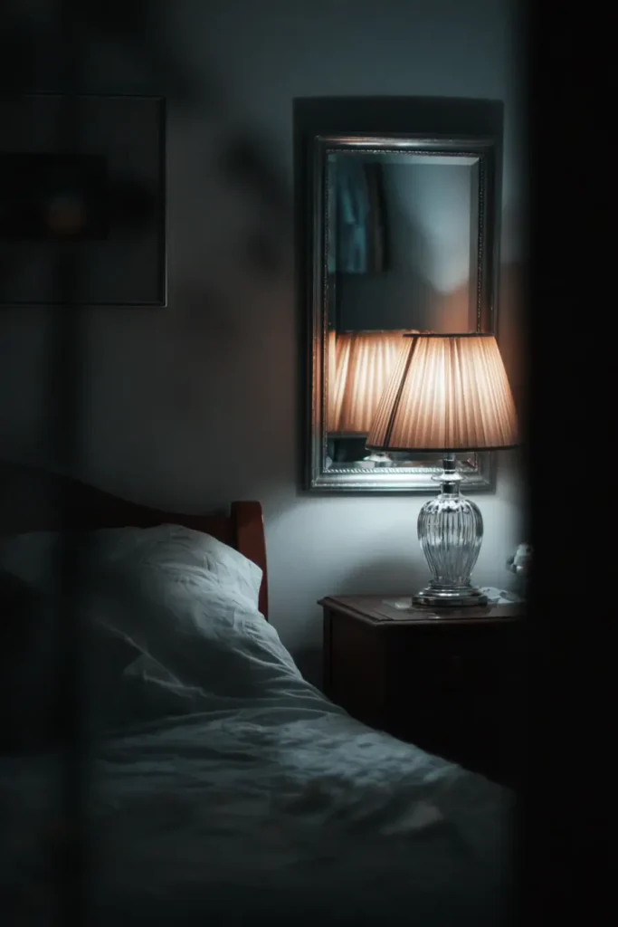 Place a Lamp Near a Mirror for Reflection Glow