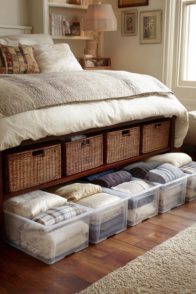 Under-Bed Storage That Doesn’t Look Cheap