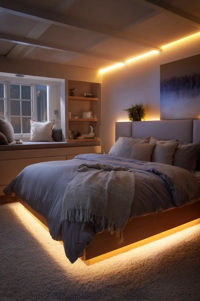 Use LED Strip Lights for a Soft Glow