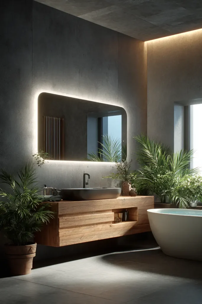 1. LED Backlit Mirrors