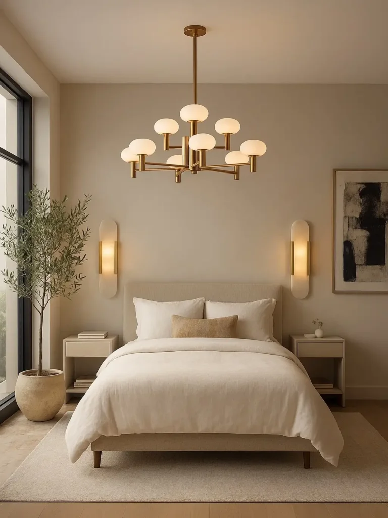 1. Layer Your Bedroom Ambient Lighting for Depth