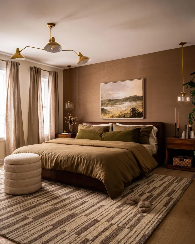 1. Warm Earthy Color Palettes (Master Bedroom Trends 2026)