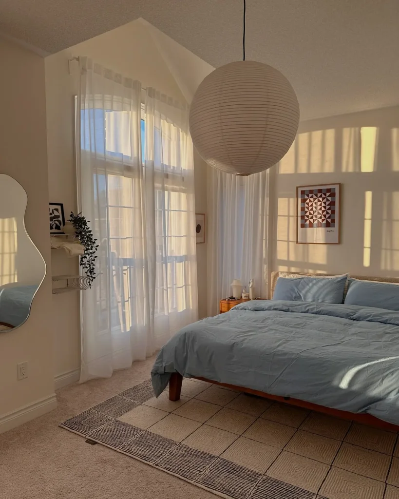 1. Warm Minimalist Color Palettes (Bedroom Design Trends 2026)