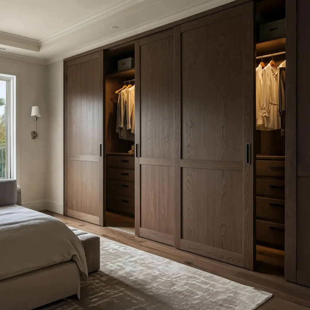 10. Add Sliding Closet Doors