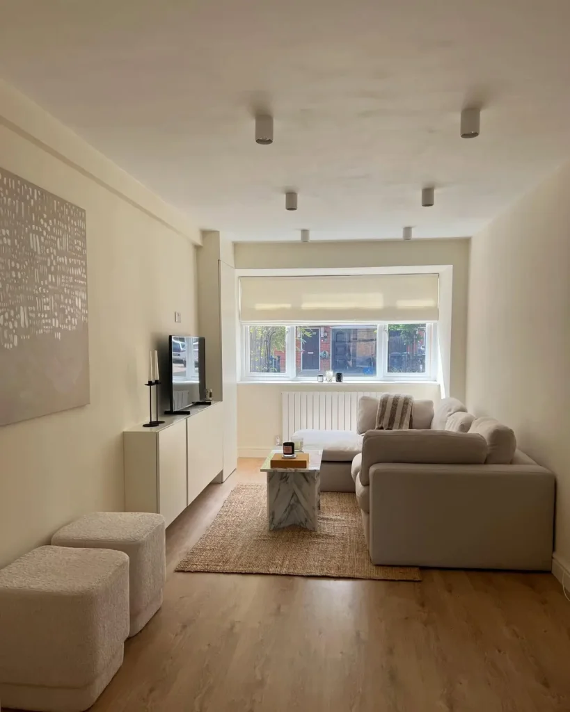 10. Choose Large Rugs to Make the Room Feel Unified