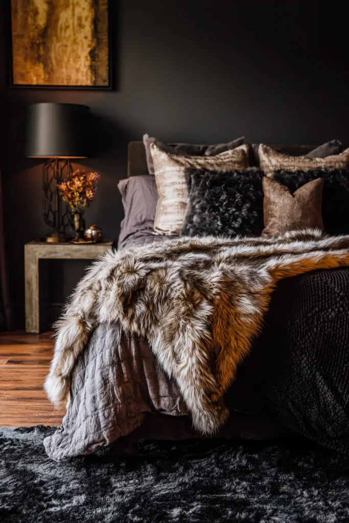 10. Cozy Faux Fur and Plush Textures