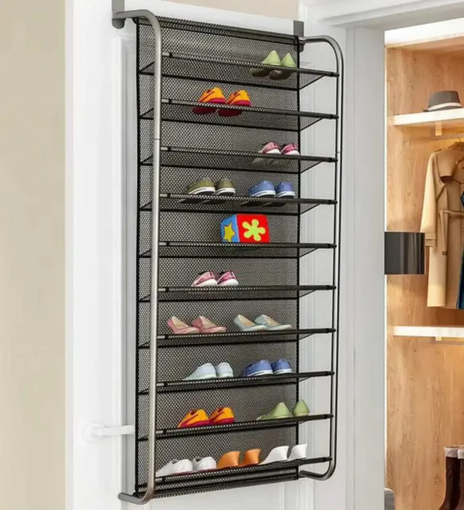 11. Add Over-the-Door Storage for Hidden Capacity
