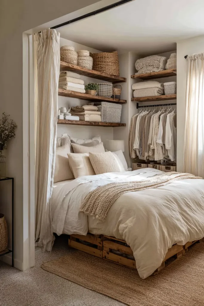 DIY Closet Upgrade (Make It Look Built-In)