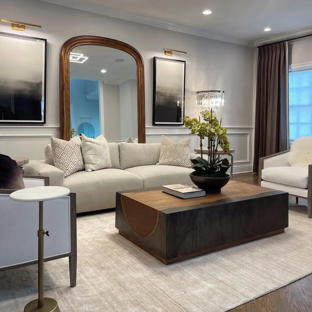 12. Add a Statement Coffee Table