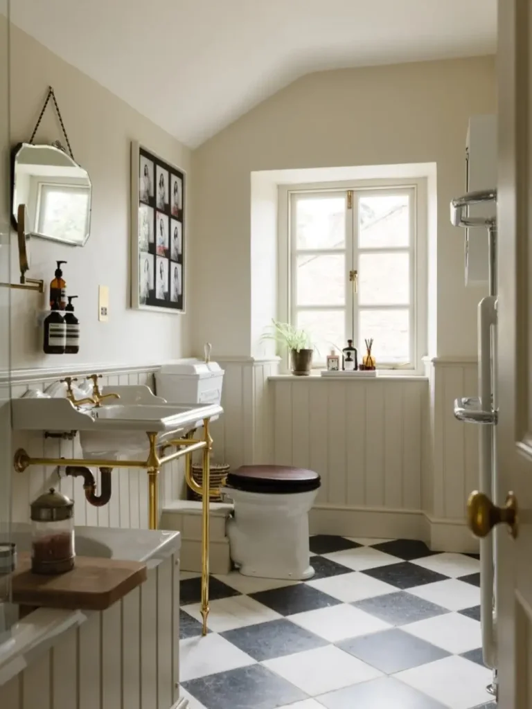 12. Use Metallic Accents Carefully
