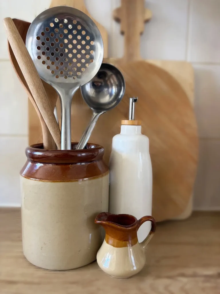 12. Use Stylish Utensil Holders