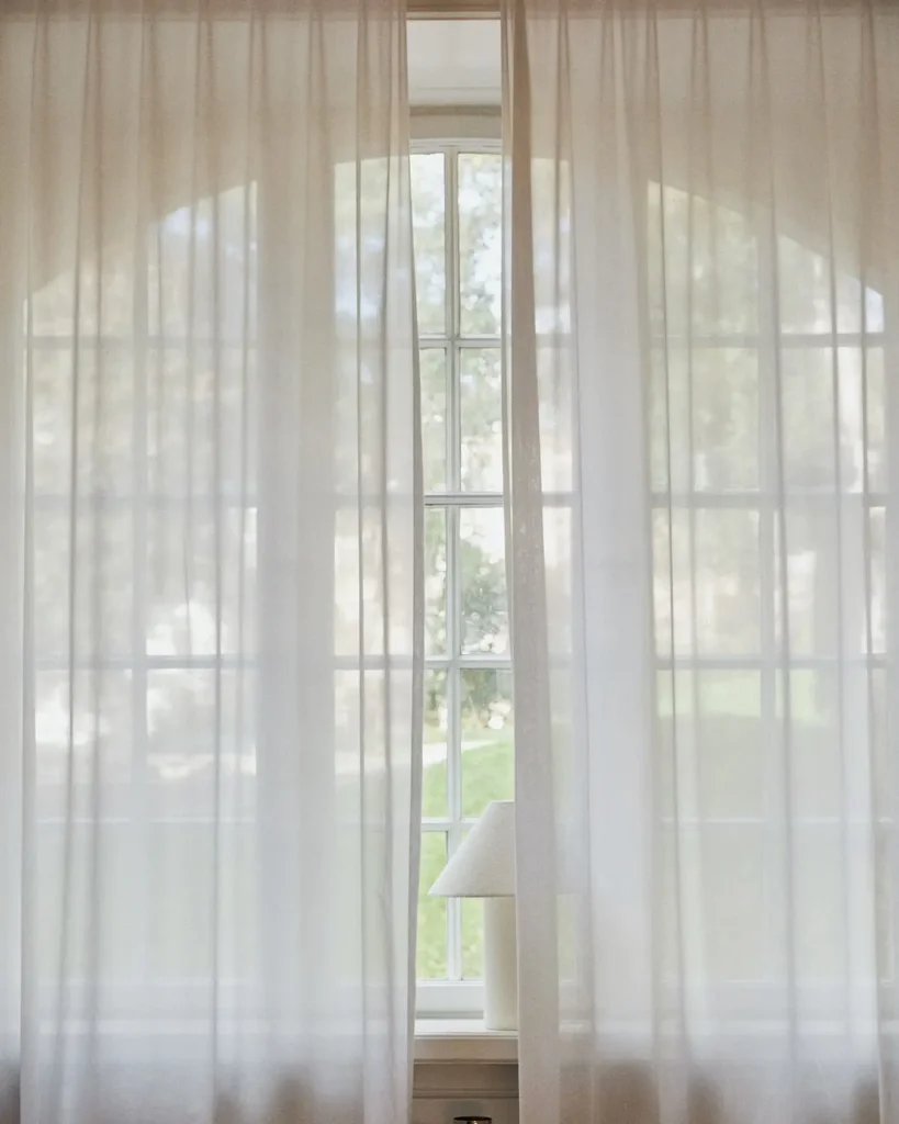 13. Choose Light, Simple Window Treatments