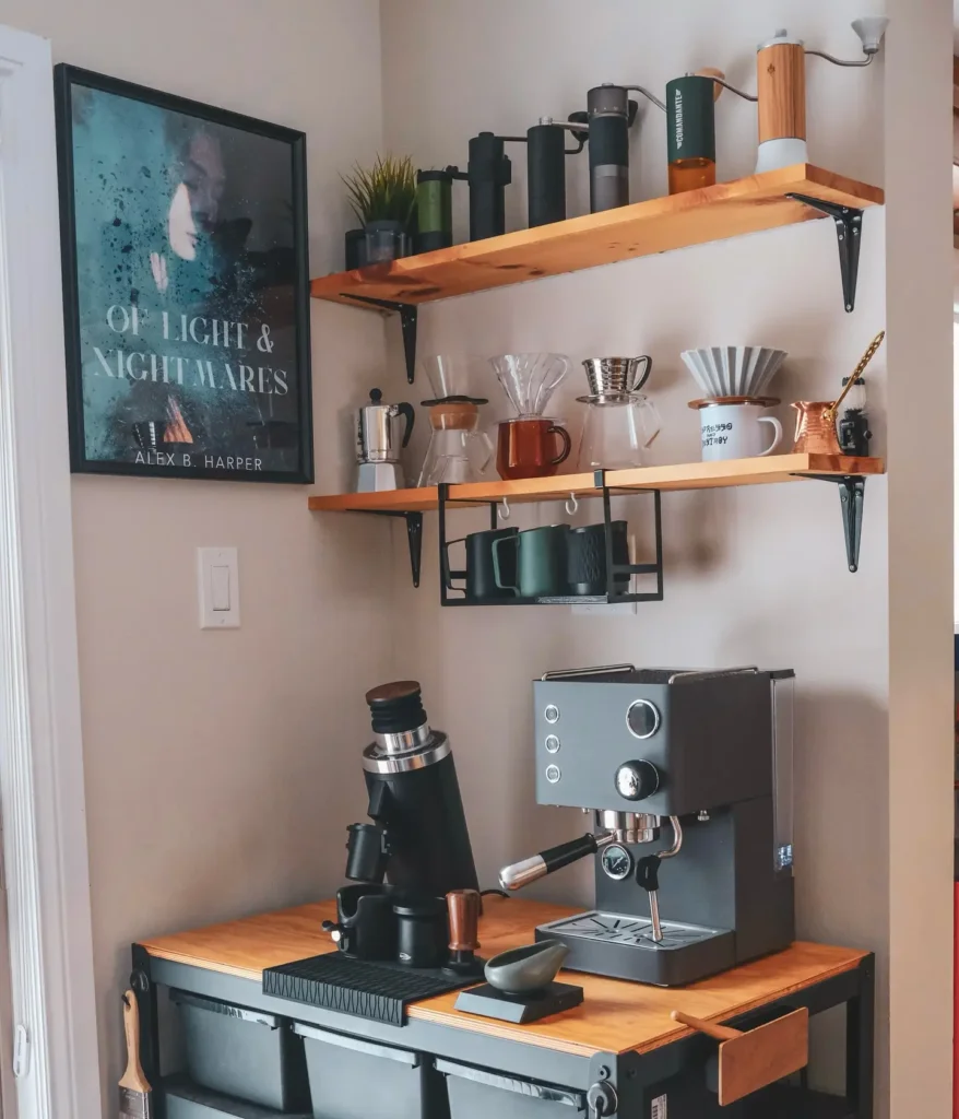 14. Create a Mini Coffee Bar