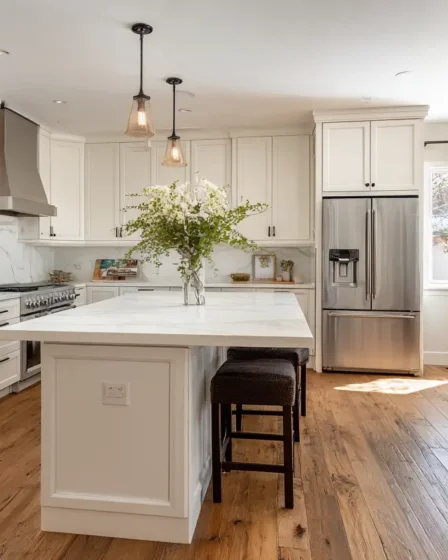 15 L-Shaped Kitchen Layouts That Actually Work for Real Families