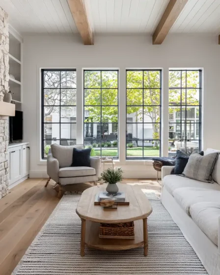 16 Modern Farmhouse Living Room Ideas (Clean Look)