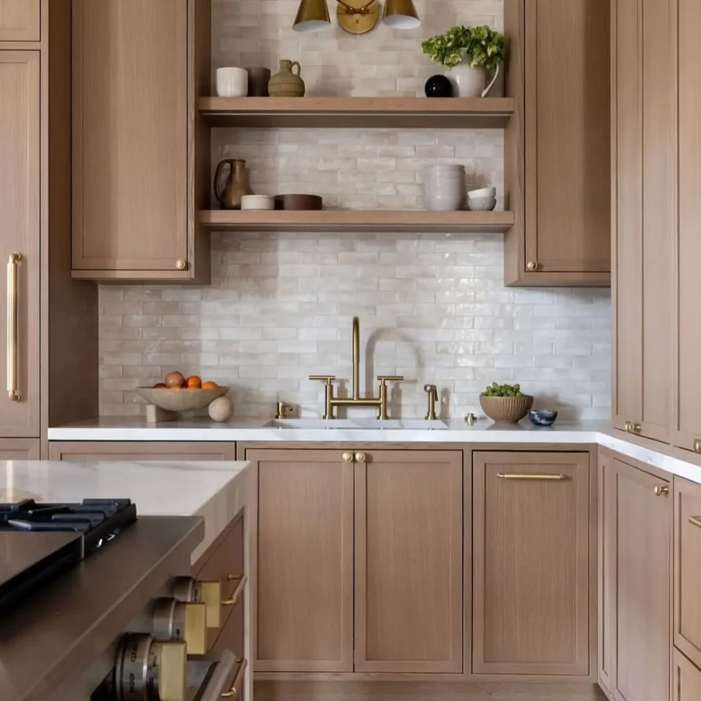 16. How to Blend Natural Wood with Neutral Walls