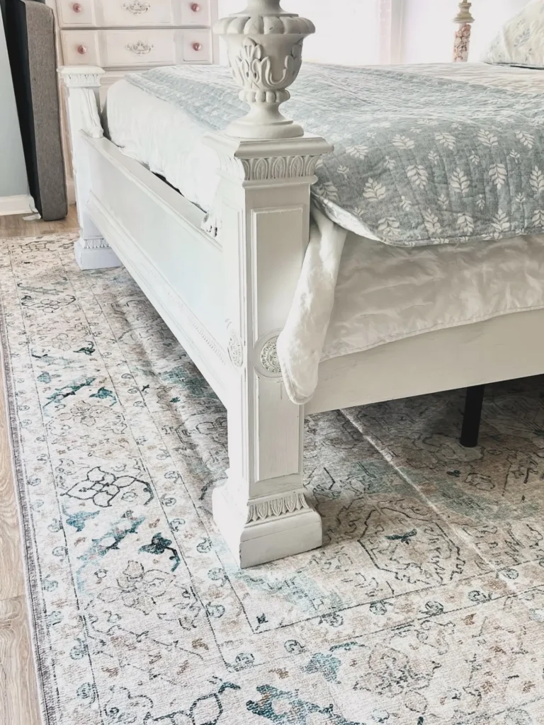 16. Use Rugs to Define the Sleeping Zone