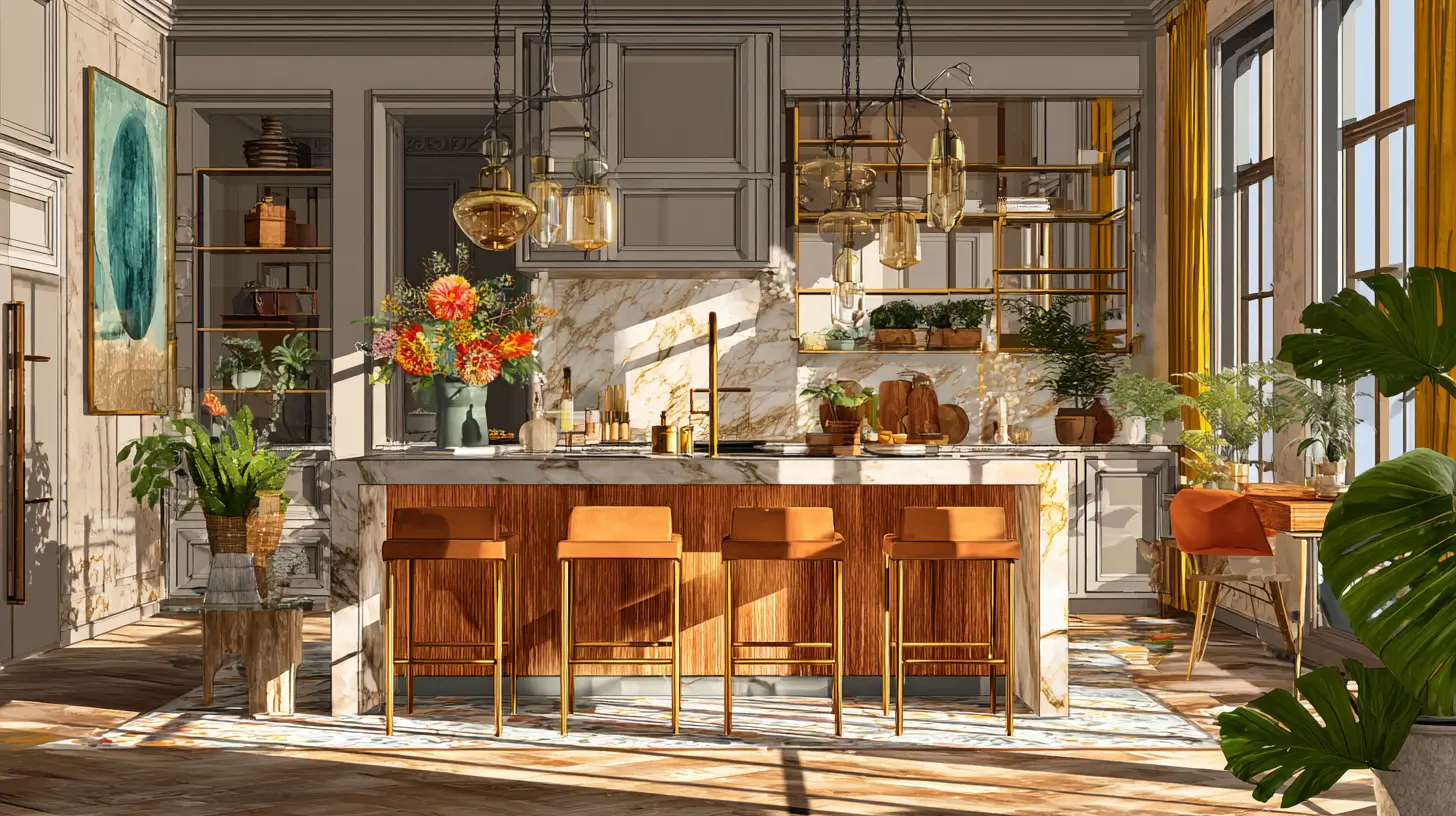 17 Kitchen Island Decor Ideas to Copy