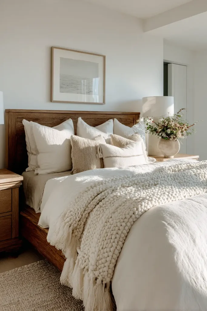 Sustainable Luxury Coastal Bedroom (Eco Materials)