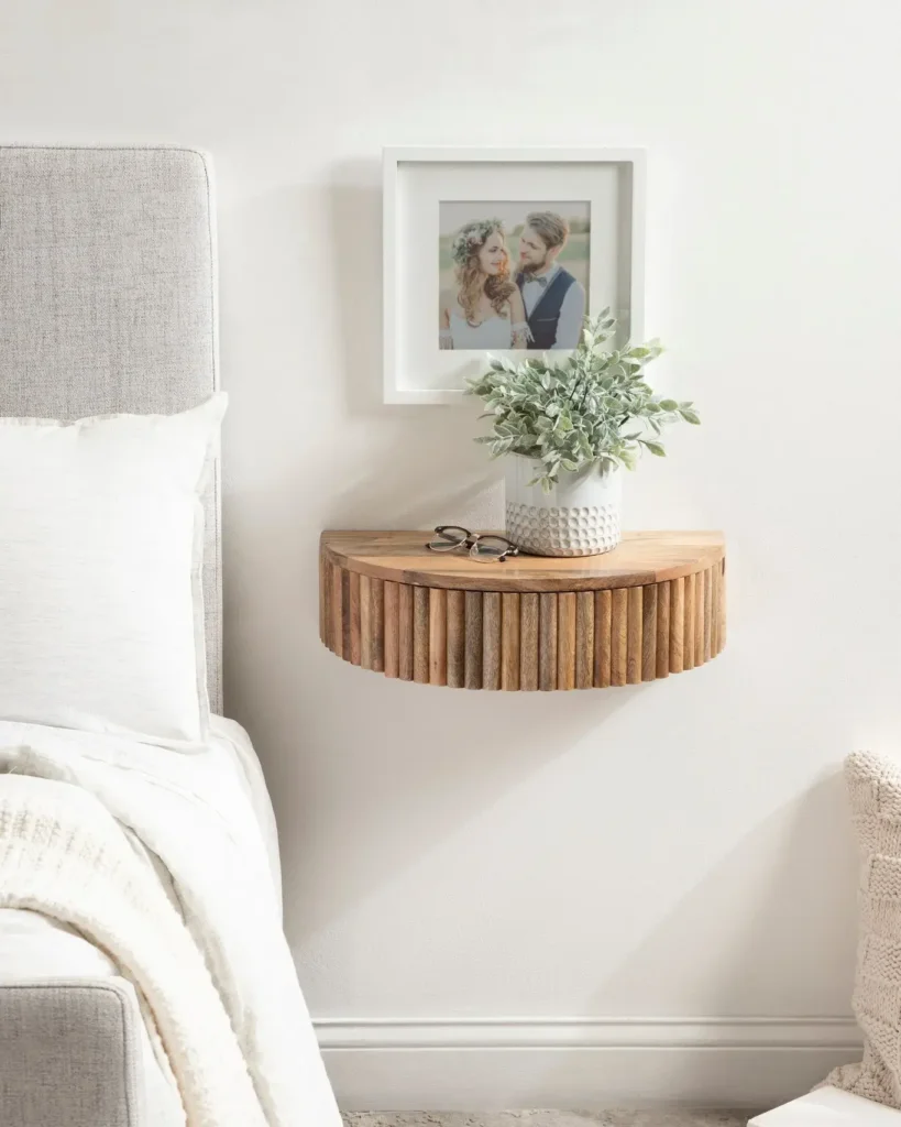 2. Install Floating Nightstands