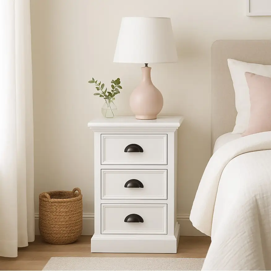 3. Add Bedside Lamps for Instant Warmth
