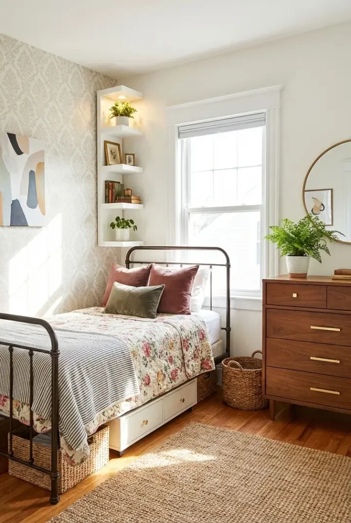 5. Install Wall Shelves