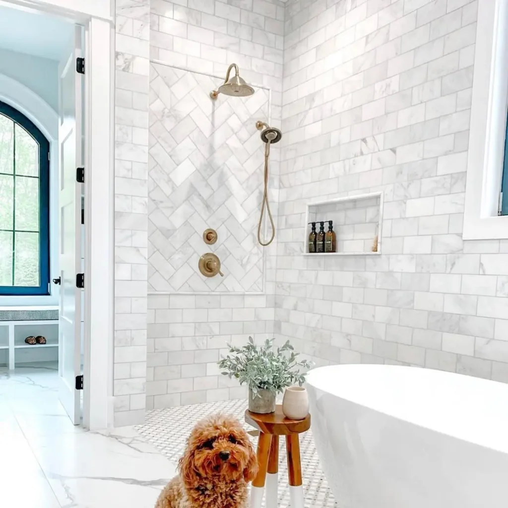 5. Subway Tile Floors That Are Beautiful and Easy to Clean