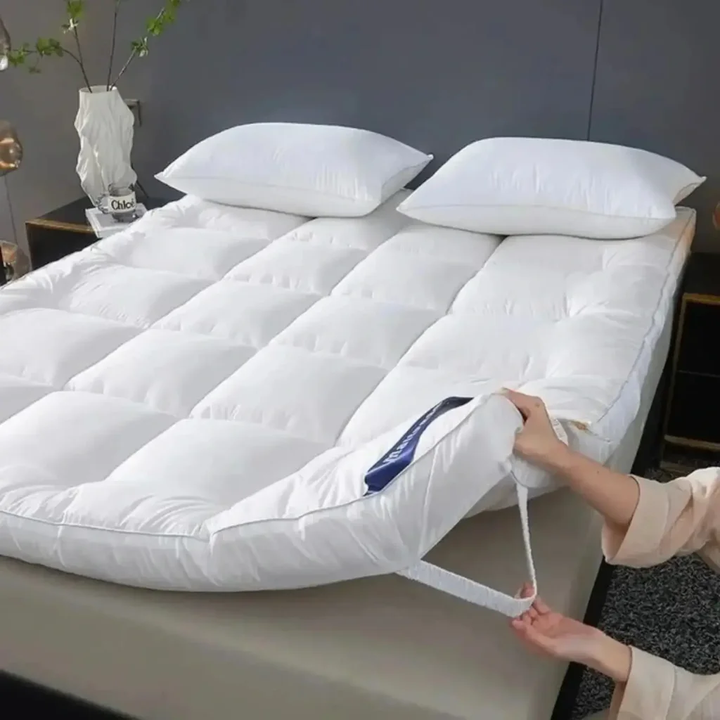 6. Add a Mattress Topper for Hotel-Level Height