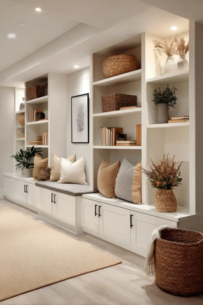 Install Built-In Storage for a Clean Look