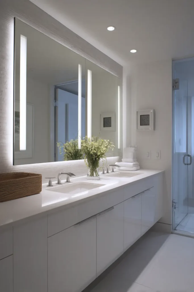 Use Large Mirrors to Create Depth