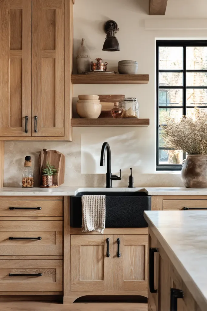 2026 Trend: Mixed Metals in Rustic Kitchens