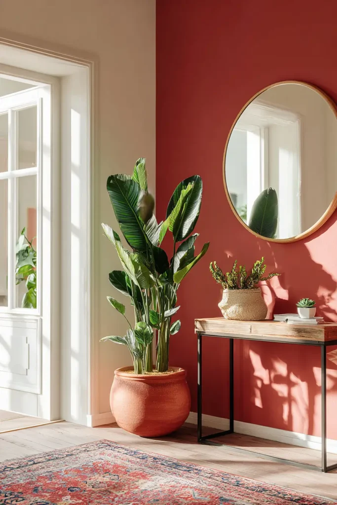 7. Add a Plant to Bring the Space to Life Instantly