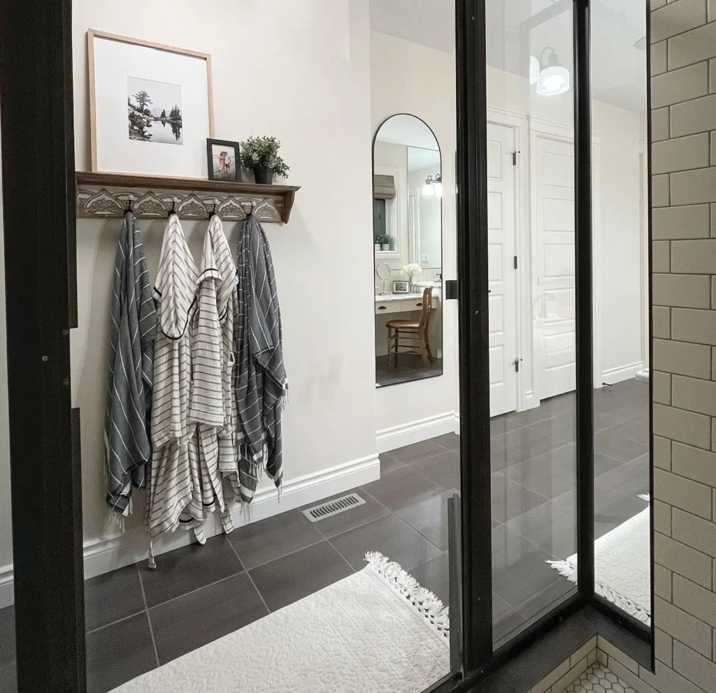 9. Add Hooks Instead of a “Clothes Chair”