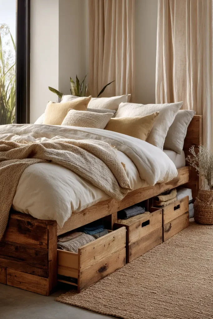 Add Under-Bed Storage That Doesn’t Look Messy
