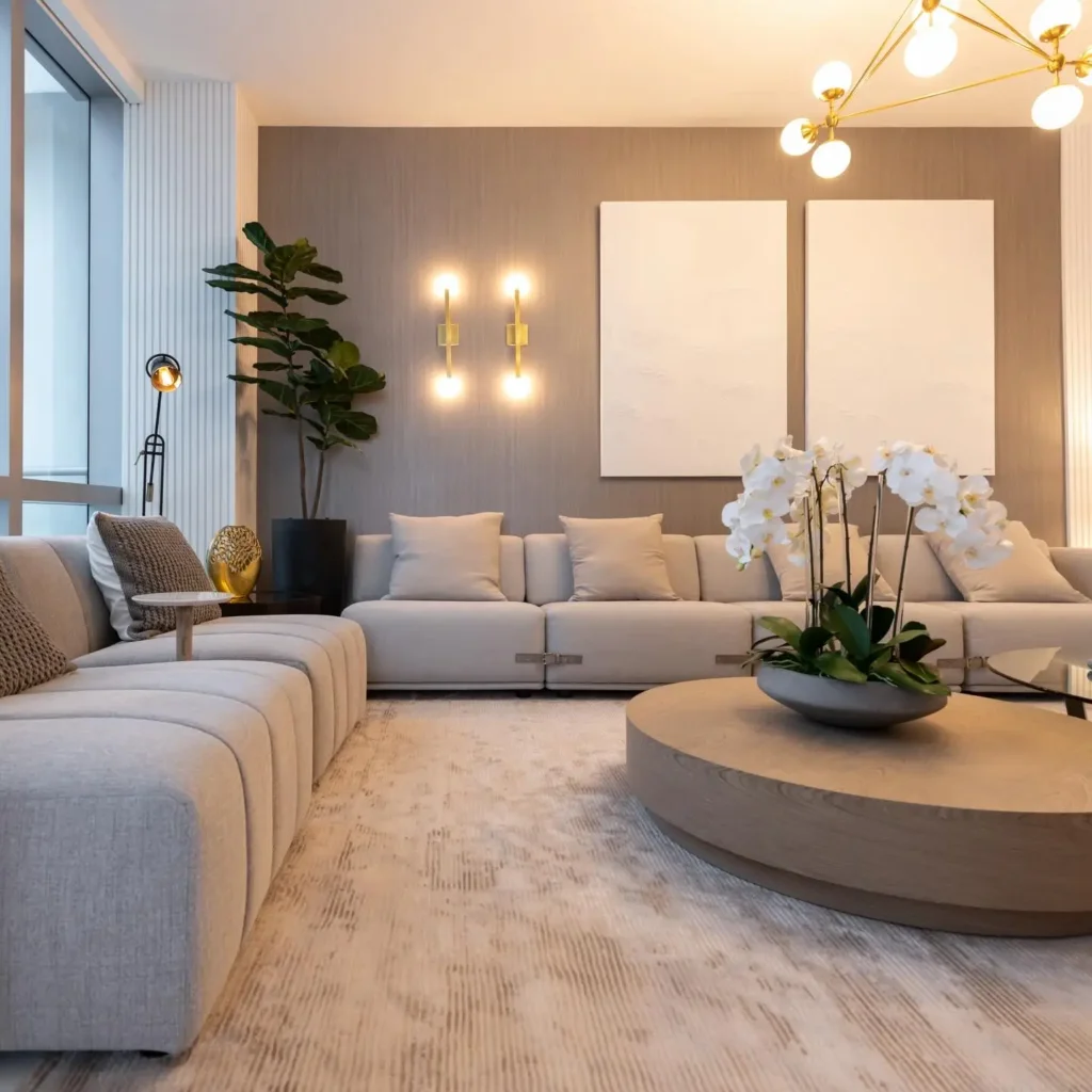 9. Layer Lighting for Warmth