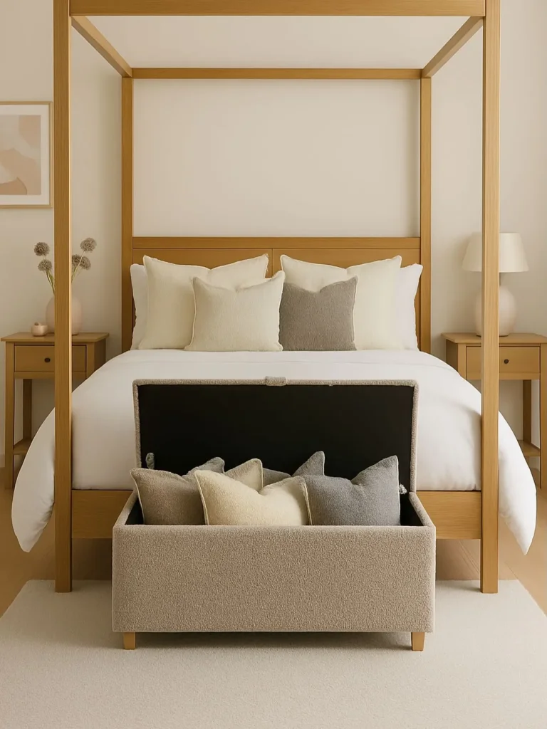 9. Use Multi-Functional Furniture to Reduce Bulk