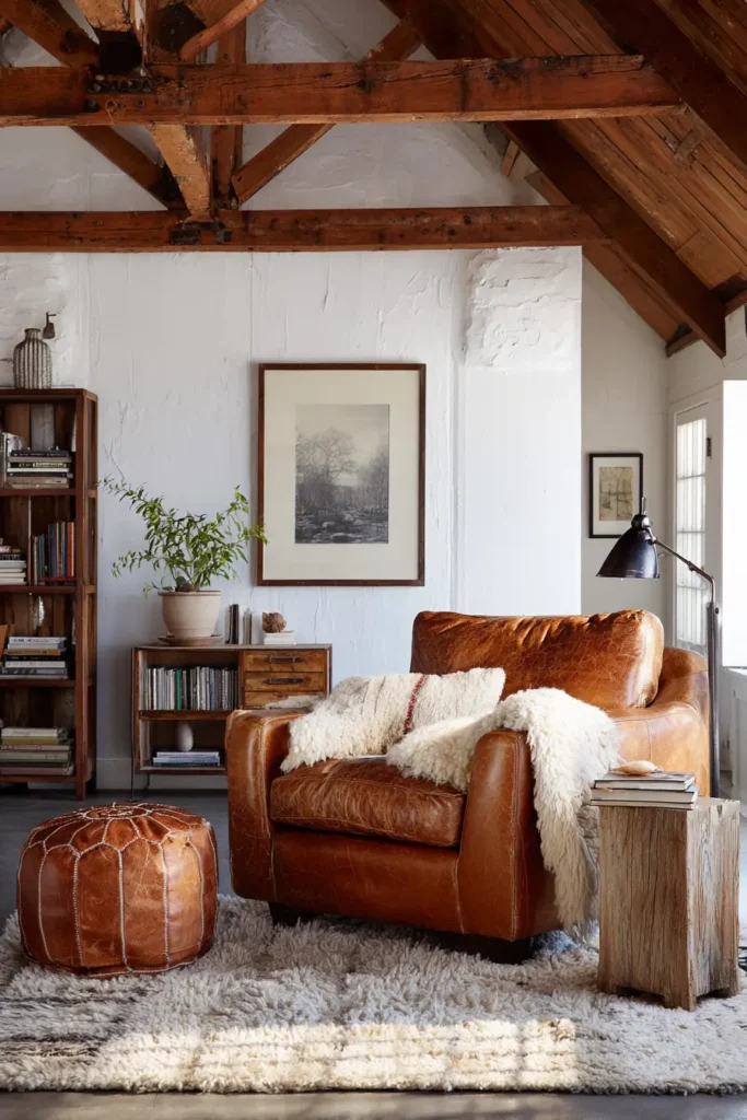 Add Leather or Hide to One Piece of Furniture or Decor