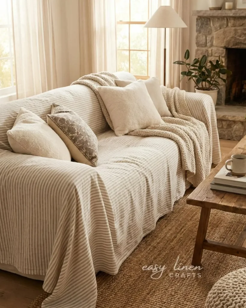Add Throw Pillows and Blankets the Right Way