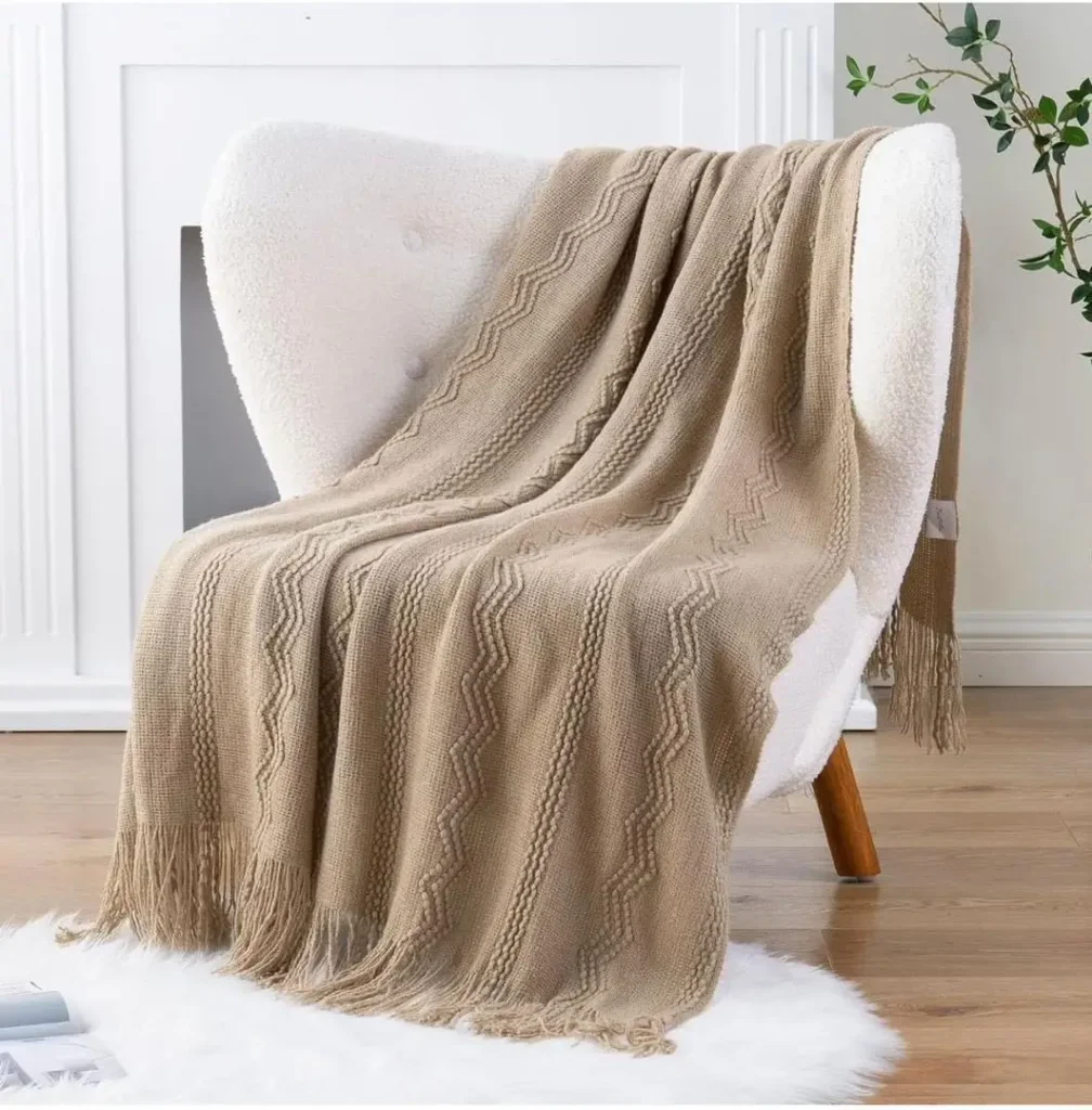 Add a Statement Throw Blanket