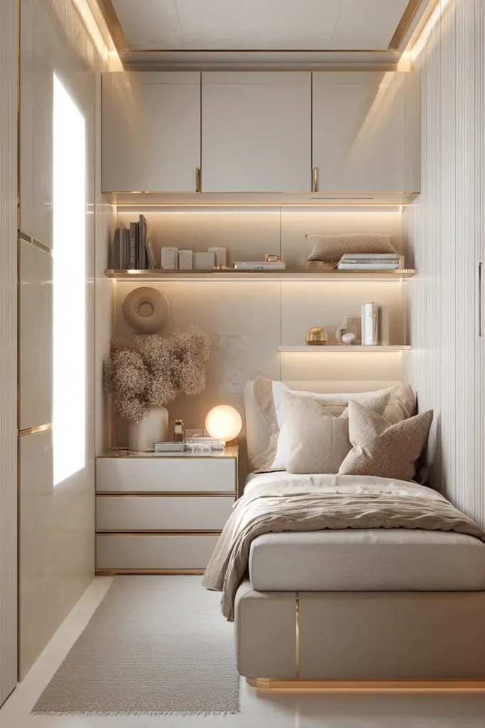 Declutter for a Clean, Luxurious Feel