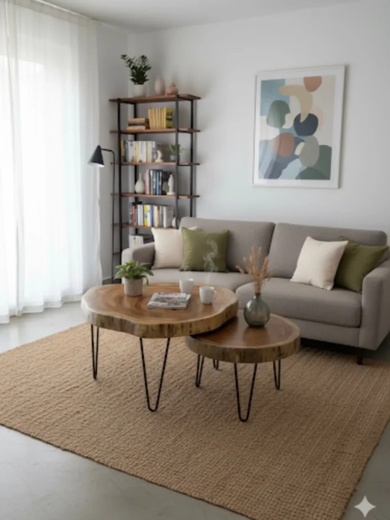 Get a Live Edge Coffee Table for an Instant Nature Feel