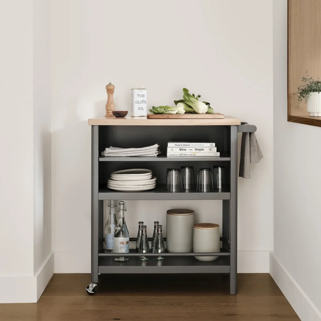 Get a Rolling Kitchen Cart for Extra Counter Space