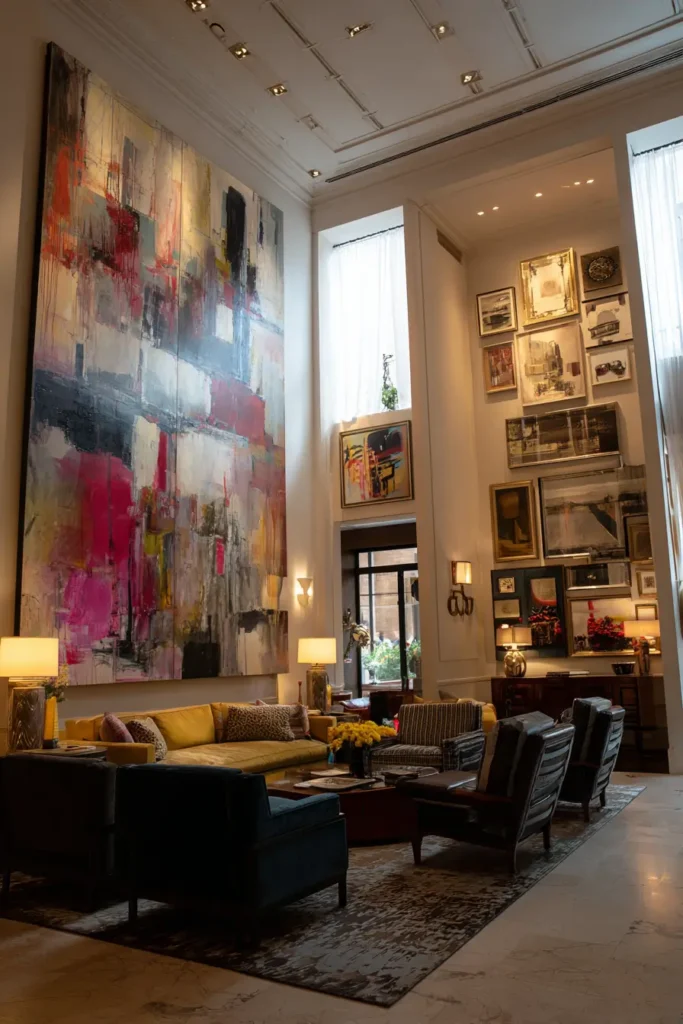 Hang Art Bigger and Higher Than You Think