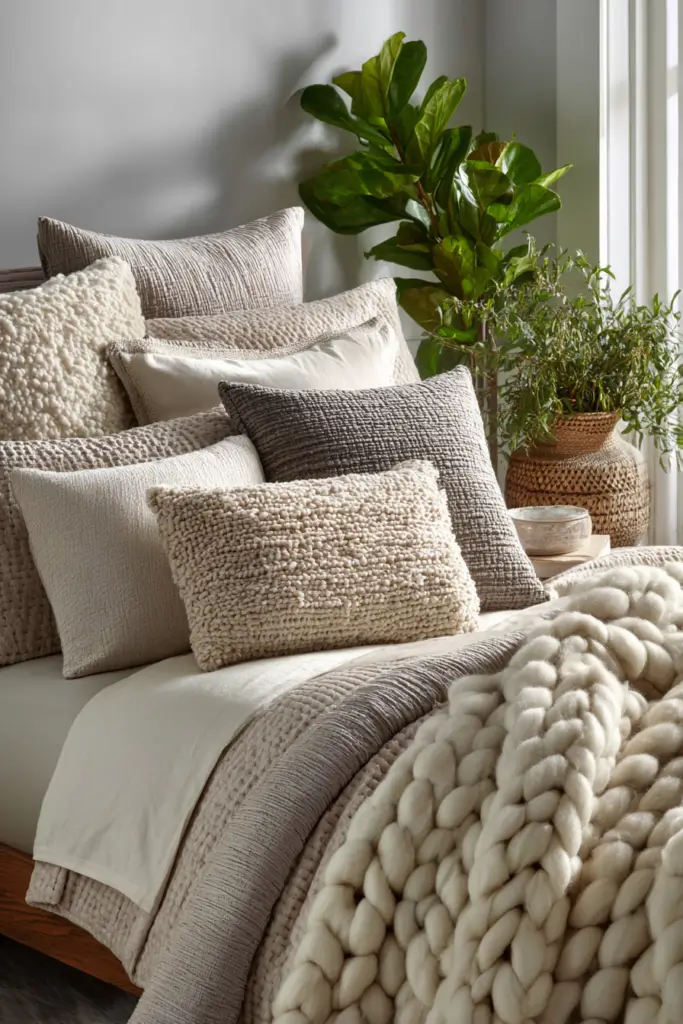Layered Bedding That Looks Like a Hotel