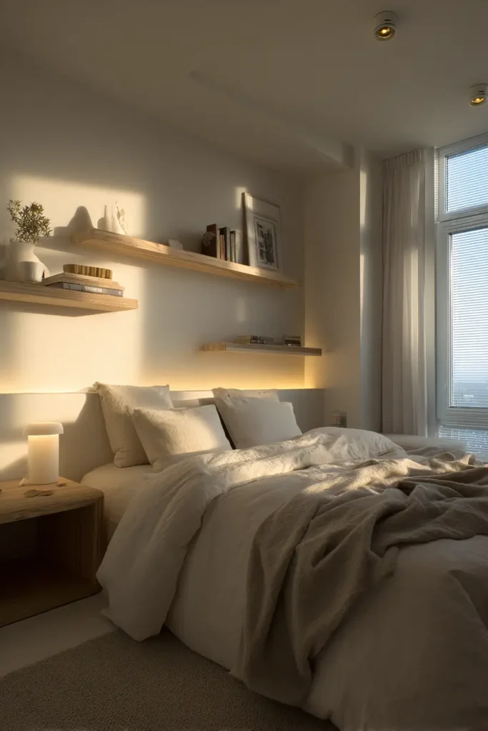  Lighting and Ambience for Minimalist Bedrooms