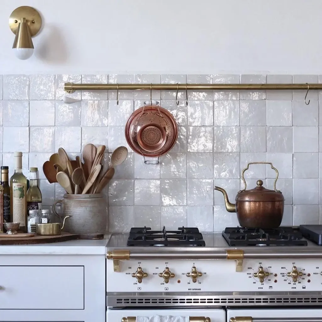 Make Your Backsplash a Storage Zone